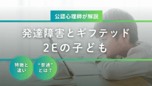 【公認心理師が解説】発達障害とギフテッド『2E』の子どもの子育て：特徴と違いとは (1)